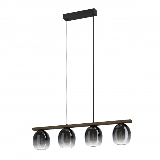 LED полилей FILAGO 4xE27 черен h1100мм