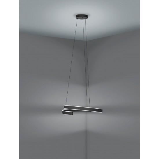 LED smart плафон EGLO Connect.Z ANDABAIA-Z 42.5W 5300lm 3-white 3000-6500К ф600мм димируем черен