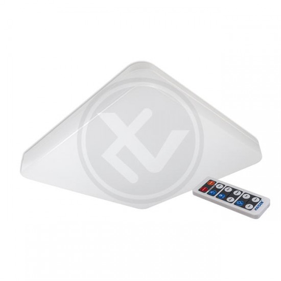 LED плафон със сензор за движение микровълнов MINOS 18W 4000K 1530lm 28x28см с дистанционно IP54