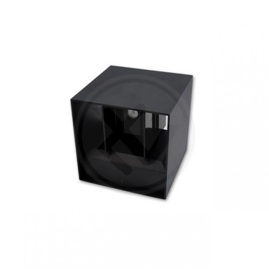 LED фасаден аплик KIRA 3x2W 4000К 180lm IP54 черен
