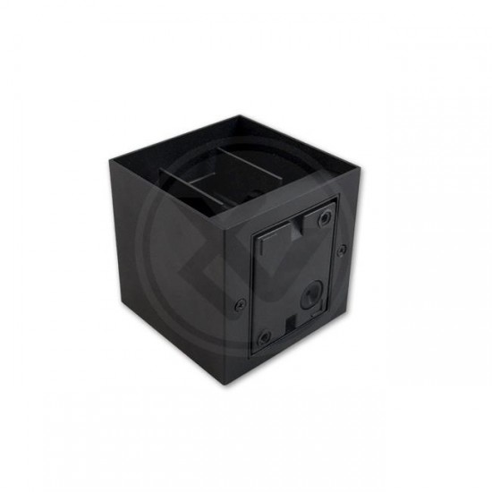 LED фасаден аплик KIRA 3x2W 4000К 180lm IP54 черен