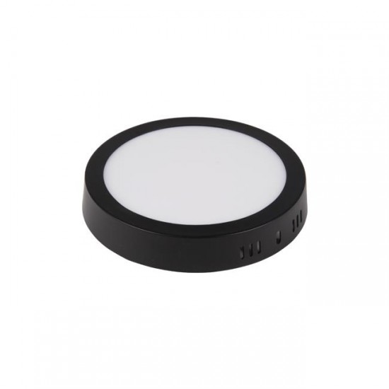 LED панел за външен монтаж PROMA 12W 4000K 960lm ф16см кръгъл черен