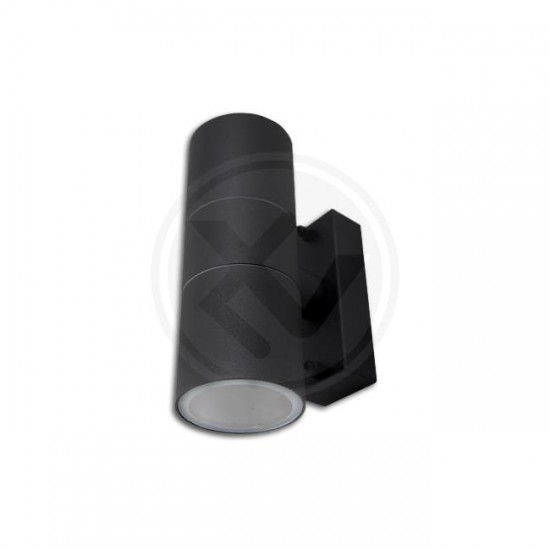 Влагозащитен аплик ELOR max 35W 2xGU10 IP44 RAL 9004
