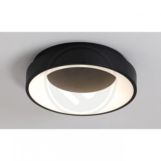 LED полилей с дистанционно GALAXIS NOVA 54W 3000-6500К ф40см димируем черен