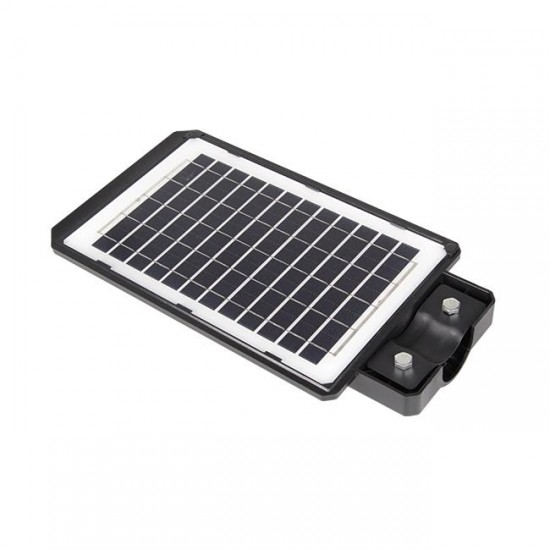 LED улична соларна лампа 100W 6000K 1200lm 3.2V 6Ah IP65 с PIR сензор и дистанционно управление