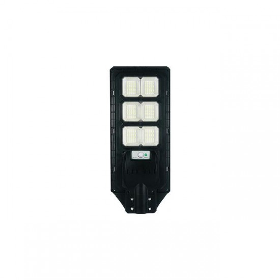 LED улична соларна лампа 300W 6000K 4200lm 3.2V 12.6Ah IP65 с PIR сензор и дистанционно управление