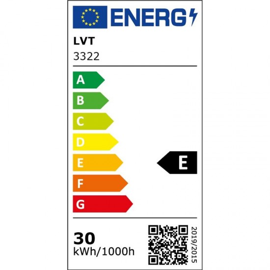 LED улична лампа Ux 30W 5000K 3000lm 100lm/W IP65