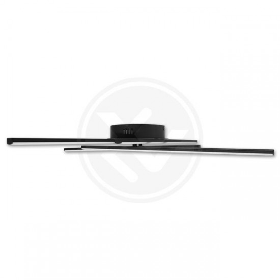LED полилей MODENA RIVERA 35W 4000К 2100lm ф50см черен
