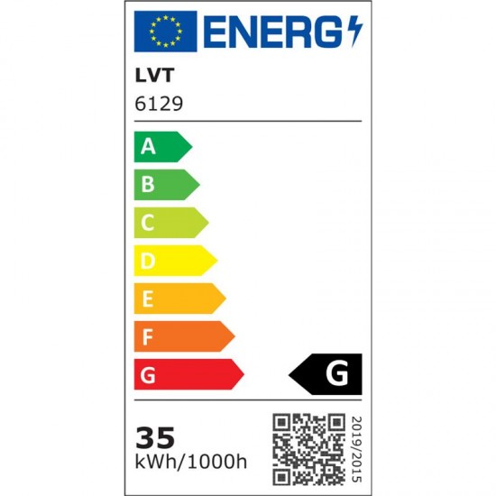 LED полилей MODENA RIVERA 35W 4000К 2100lm ф50см черен