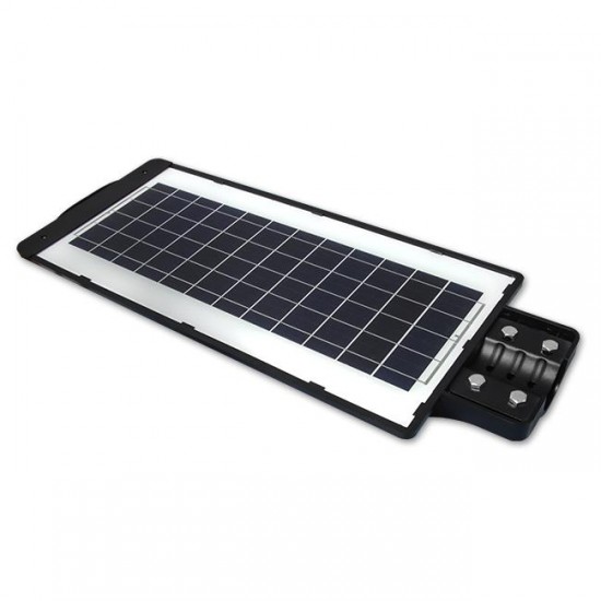 LED улична соларна лампа 270W 6000K 6000lm 3.2V 15Ah IP65 с PIR сензор и дистанционно управление