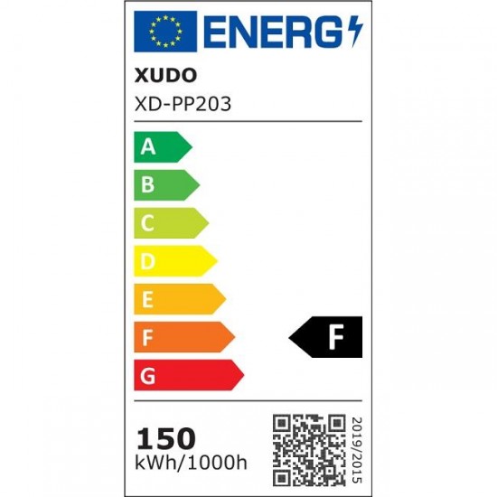 LED улична лампа 150W 4500K 15000lm 100lm/W IP65 XD-PP203