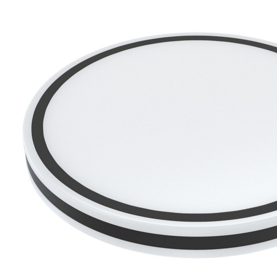 LED плафон с дистанционно управление A-F101 96W 9120lm 3000-6500К Ф510мм димируем черен