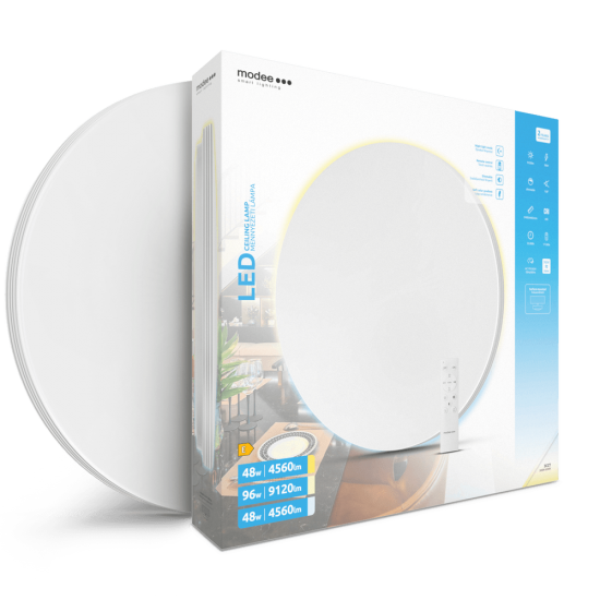 LED плафон с дистанционно управление A-C202 96W 9120lm 3000-6500К Ф485мм димируем
