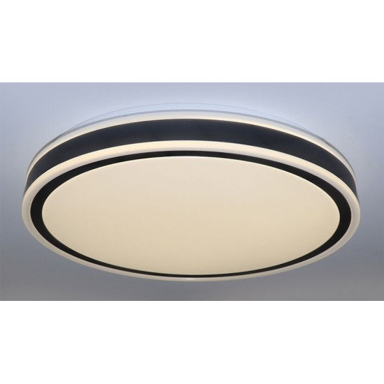 LED плафон с дистанционно управление A-F101 96W 9120lm 3000-6500К Ф510мм димируем черен