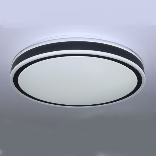 LED плафон с дистанционно управление A-F101 96W 9120lm 3000-6500К Ф510мм димируем черен