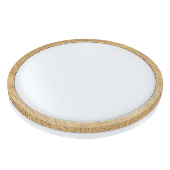 LED плафон WOOD S-D101 18W 4000K 1850lm IP20 Ф336мм