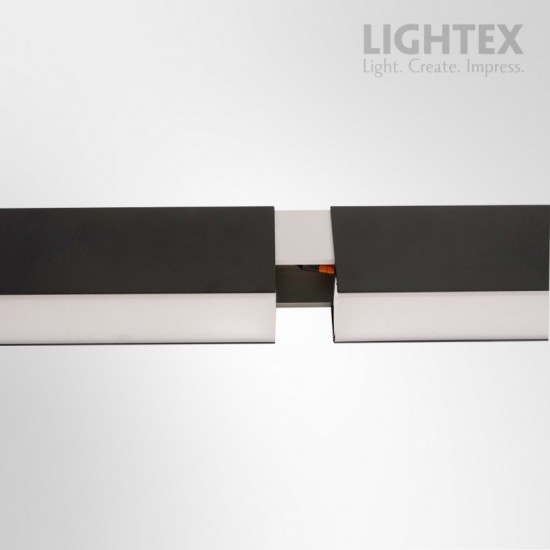 LED линейно осветително тяло TEXAS 40W 4800lm 3000K/4000K/5700K 240V IP20 за свързване в линия 