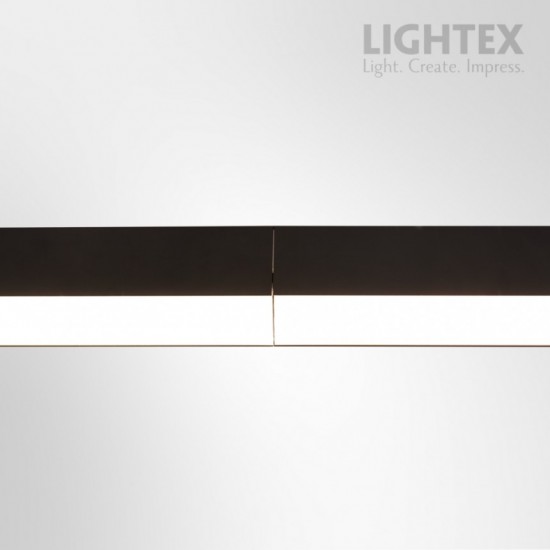 LED линейно осветително тяло TEXAS 40W 4800lm 3000K/4000K/5700K 240V IP20 за свързване в линия 