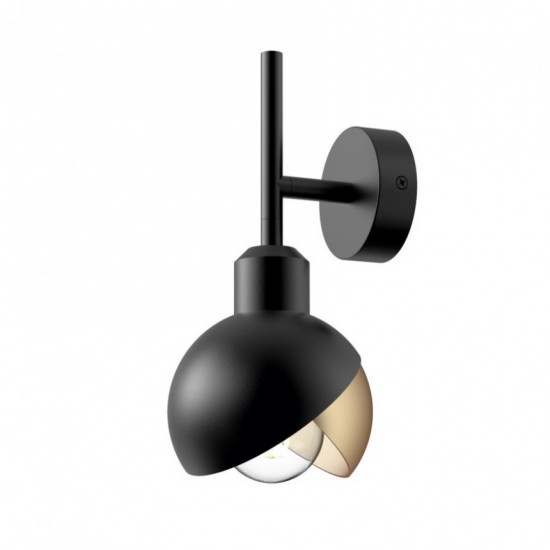 LED аплик FLORENCE 7W 1xЕ27 черен