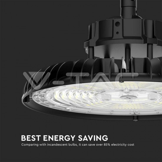 LED промишлен осветител тип камбана UFO 3в1 VT-90202 120W-150W-200W 160lm/W 3-white IK08 IP65 