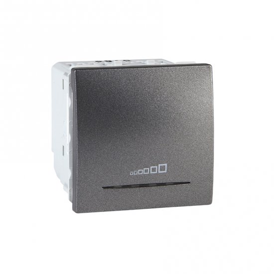 Бутонен димер 20-350 W графит двумодулен (механизъм)