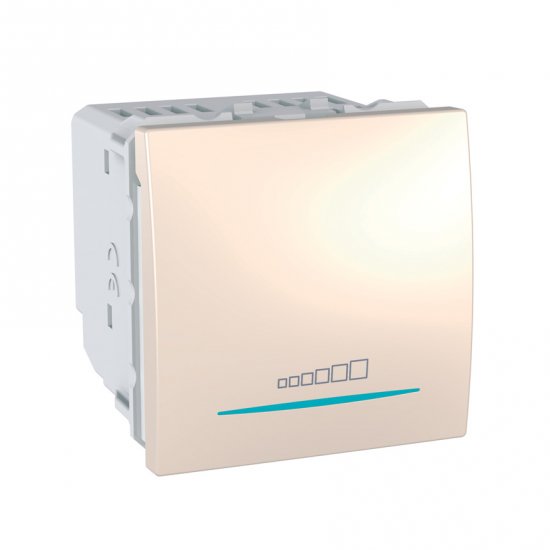 Бутонен димер 20-350 W слонова кост двумодулен (механизъм)