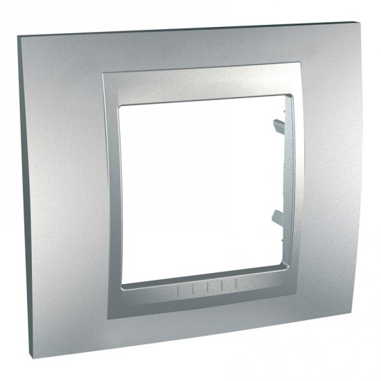 Unica Top - рамка - 1 gang - aluminium