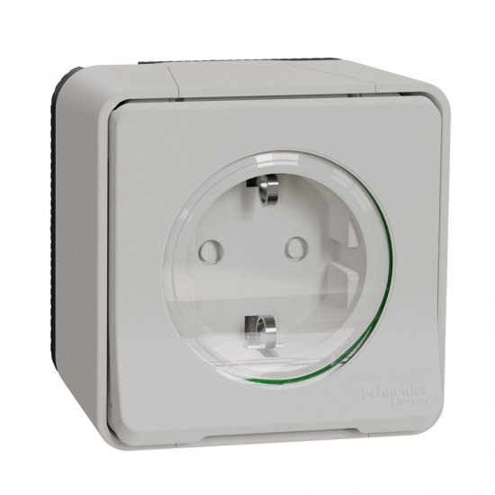 Контактен излаз Mureva Styl 16 A 2P+E с детска Защита