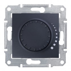 Механизъм димер ротативен 60-325W серия Sedna графит