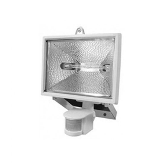 Прожектор халогенен + сензор 500W IP44