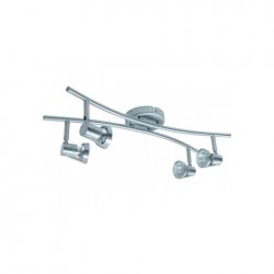 Спот 4x50W G10 /х модел/ хром сатен