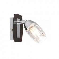 Спот 1x40W G9 220V махагон+метал