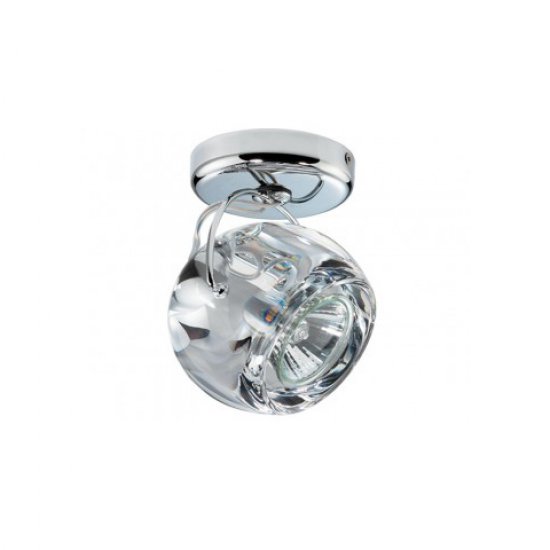 Спот 1x50W G10 220V CRYSTAL GLASS