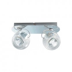Спот 2x50W G10 220V CRYSTAL GLASS