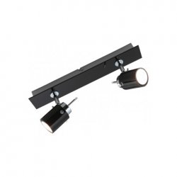 Спот с енергоспестяваща лампа 2x9W GU10 220V