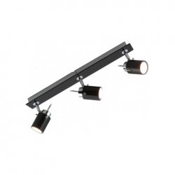Спот с енергоспестяваща лампа 3x9W GU10 220V