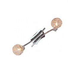 Спот 2x40W GU9 кристал 220V