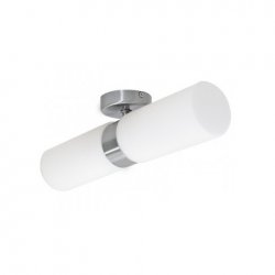 Аплик 2х40W E14 сатен IP44