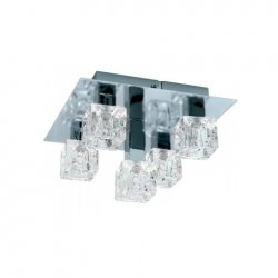 Плафониера 5х20W 12V G4 хром