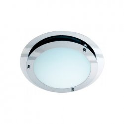Плафониера 1х60W Е27 хром