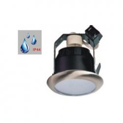 Луна за баня Мах50W GU10 IP44 хром сатен