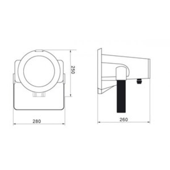 Прожектор F 310 150W G12 IP65 МХЛ