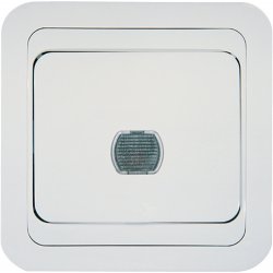 Регулатор (димер) 400W с дистанционно управление бял