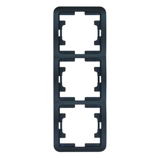 Тройна вертикална рамка антрацит