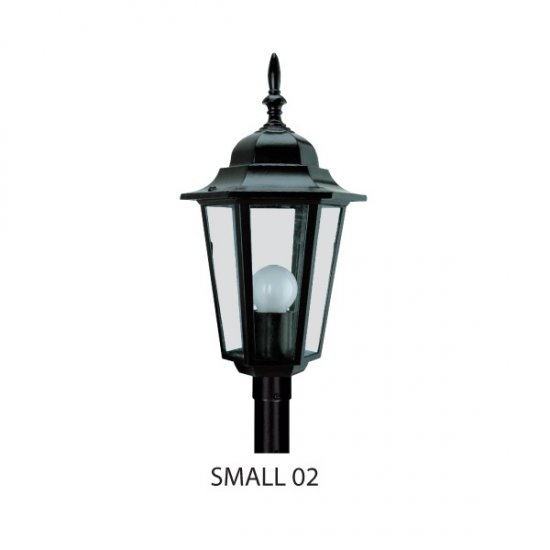 Градински фенер Pacific SMALL стоящ черен IP44