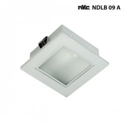 Халогенна луна NVC NDLB 09A MR16 сатен алуминий IP65