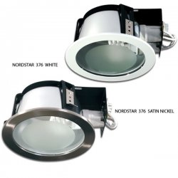 Луна за вграждане NVC NORDSTAR 376 1xE27 бял