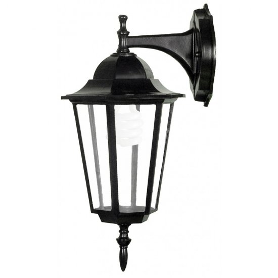 Градински фенер TINO DN/ BLACK 60W