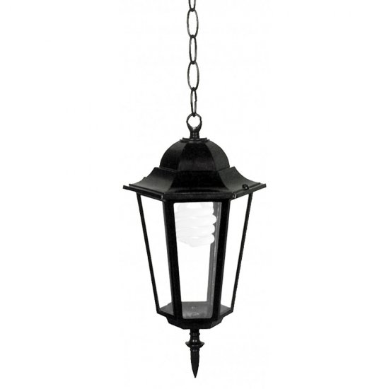 Градински фенер TINO P/ BLACK 60W