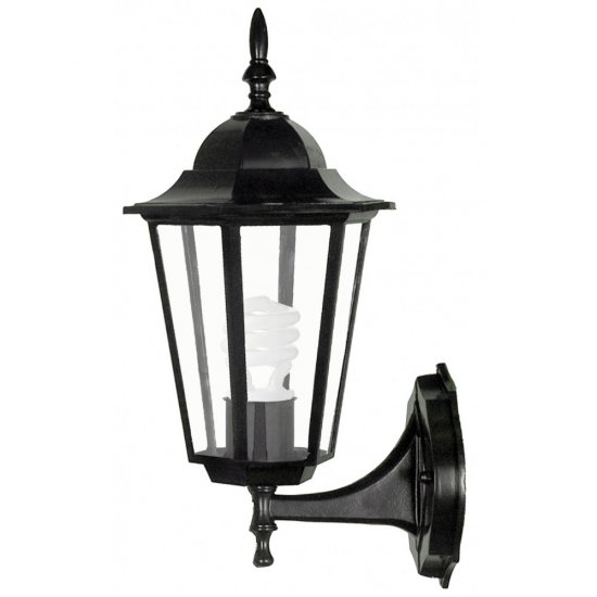 Градински фенер TINO UP/ BLACK 60W